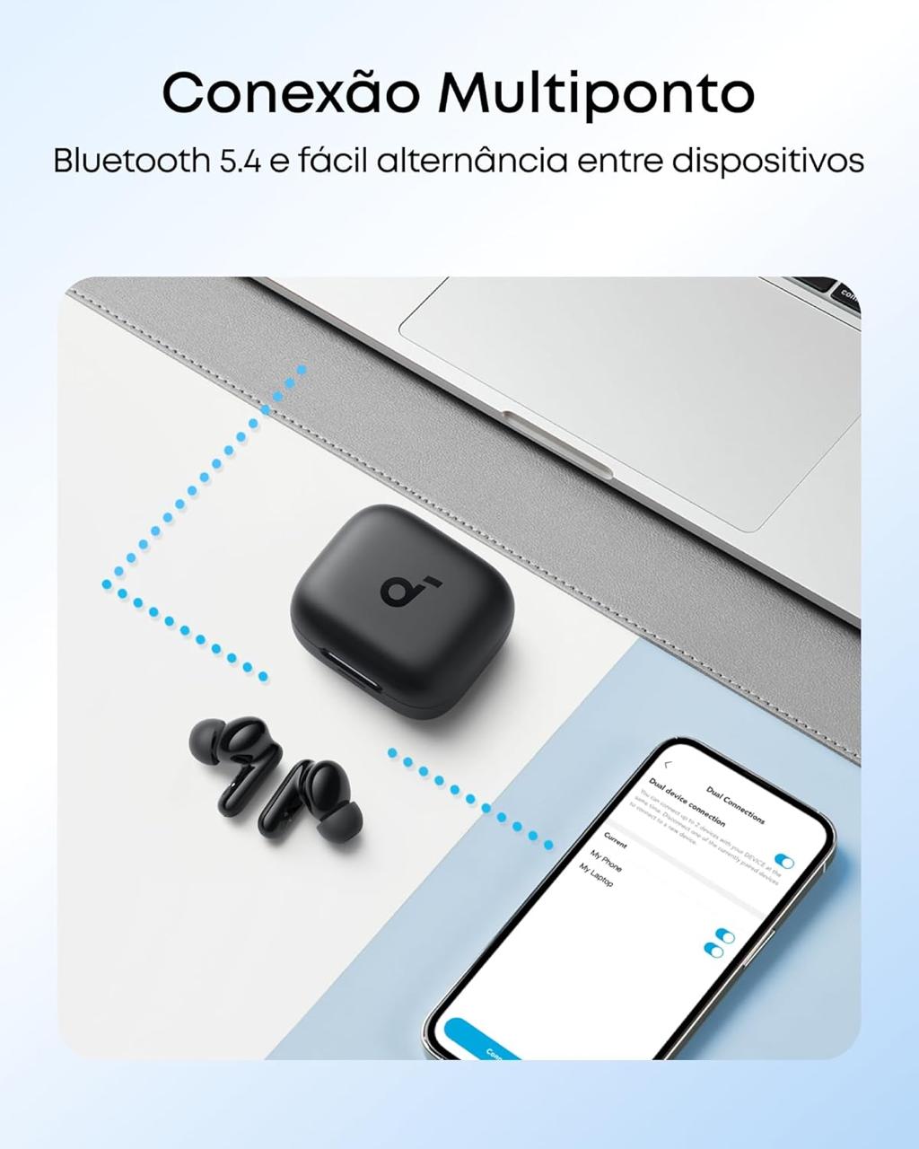 🎧 ANC E BATERIA PRA DIAS