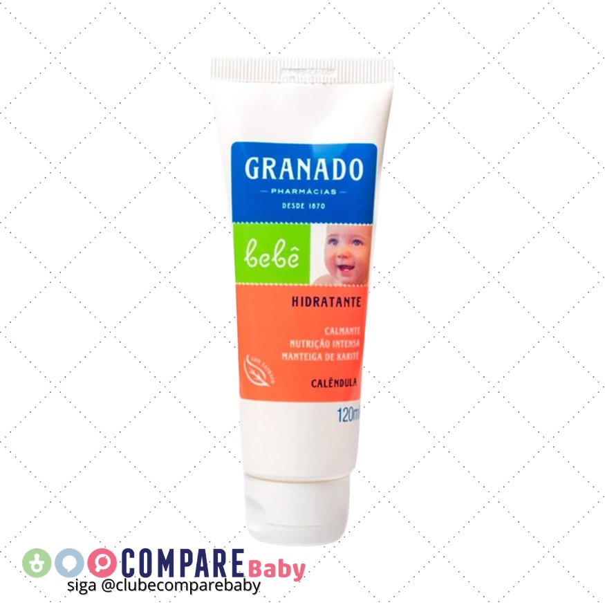 😍 Granado Hidratante Bebê, Calêndula, 120ml