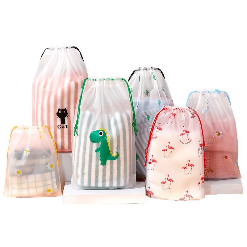 🛍️ Kit 5 Sacos Organizador Mala Bolsa Maternidade Reutilizáveis Viagem Presente Multiuso
