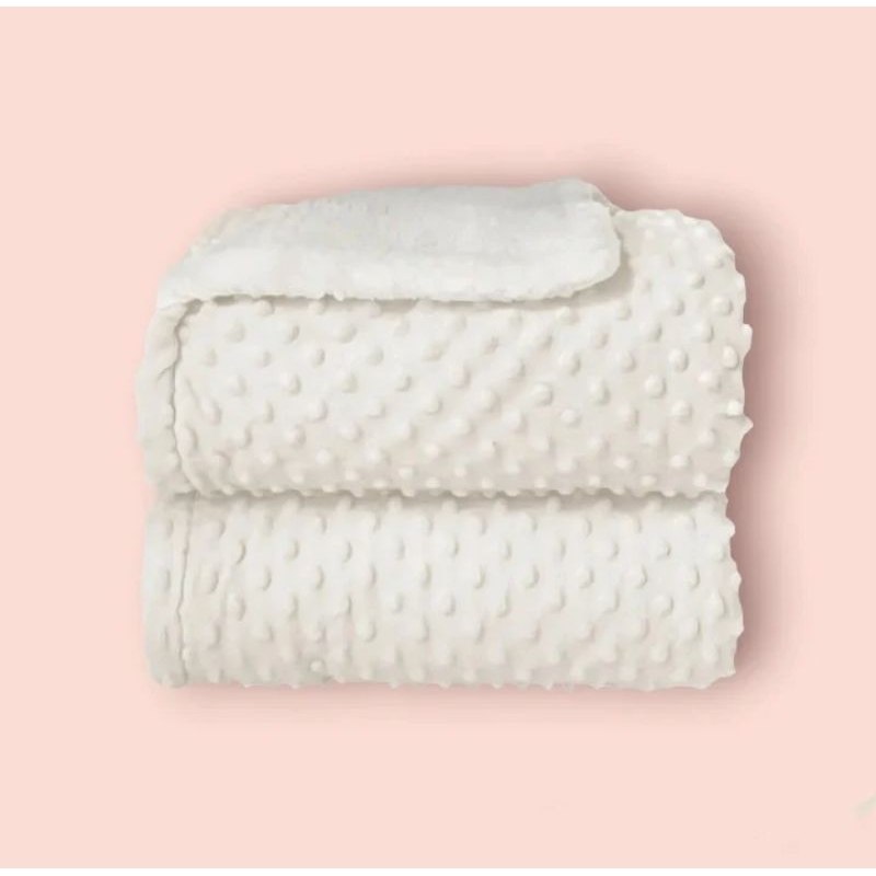 🛍️ Coberdrom Saída de Maternidade Luxo Dupla Face 1,00x0,75