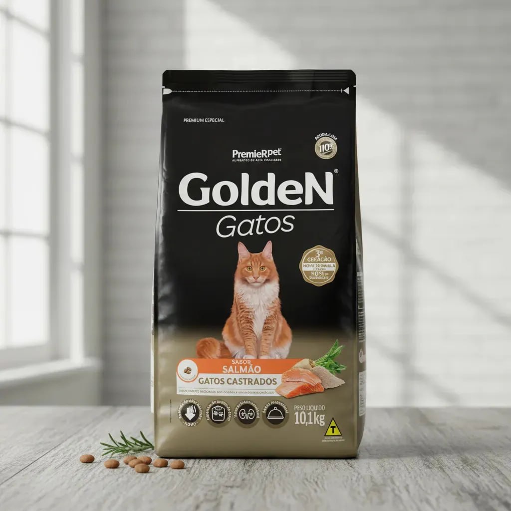 🐱 GATO CASTRADO COME BEM MELHOR AGORA