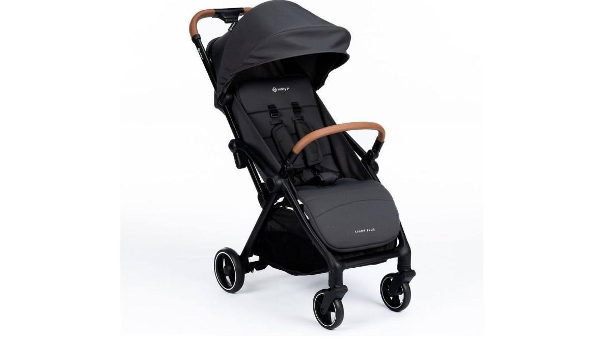 🫧 Carrinho de Bebê Safety 1st, Spark Splus, 0 meses a 22 kg, Black Graphite