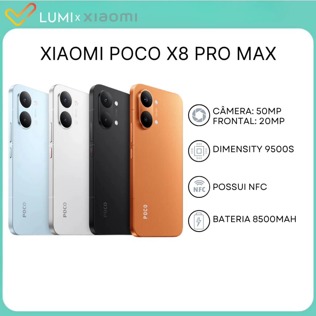 📱Poco X8 Pro Max 5G 256GB