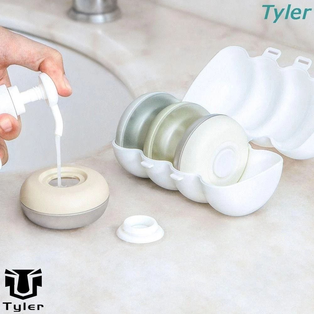 - Conjunto De Garrafas De Viagem Vazias Simples 4 Em 1 TYLER , Mini Caixa De Armazenamento