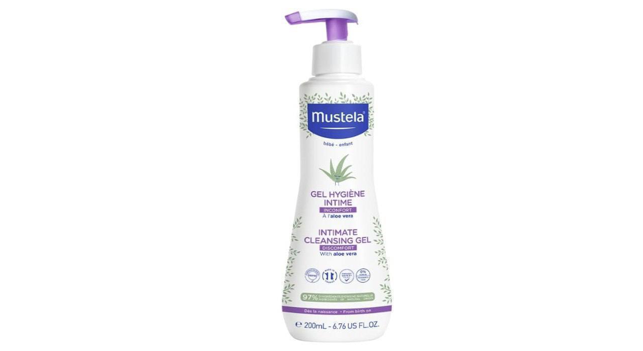 🫧  Mustela Gel Higiene Áreas Delicadas 200Ml - Sabonete Líquido Área Íntima Dos Bebês E C