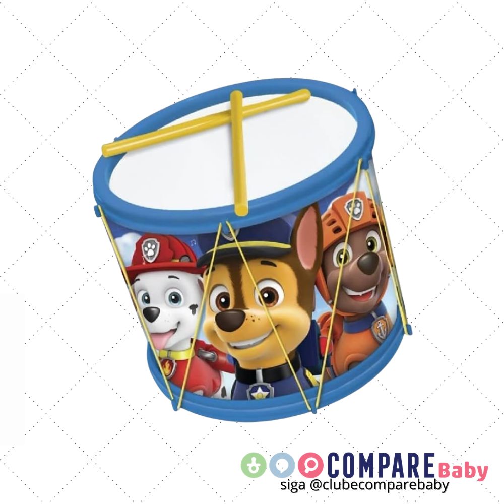 😍 Bumbo Patrulha Canina, Elka, Azul, 3+ Anos