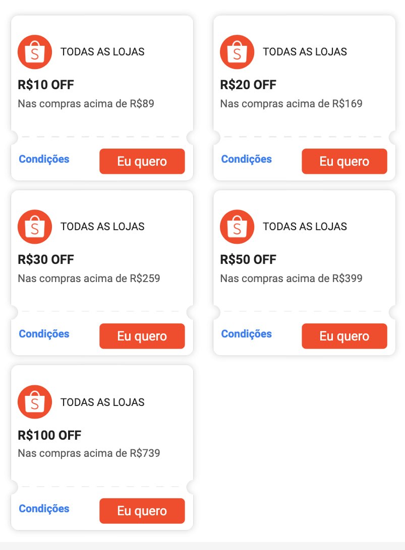 ❤️Cupons shopee 7.7 Renovados❤️
