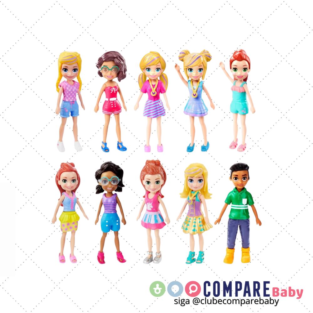 😍 Polly Pocket Boneca Surpresa
