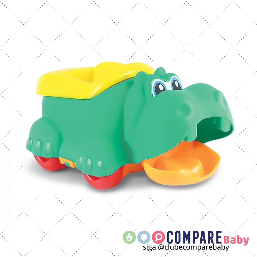 😍 Maral Baby Hipopótamo Solapa Multicor