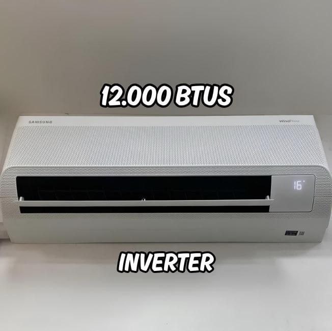 Ar Condicionado Split Hi Wall Samsung WindFree AI Inverter 12.000 Btus Frio 220v R-32