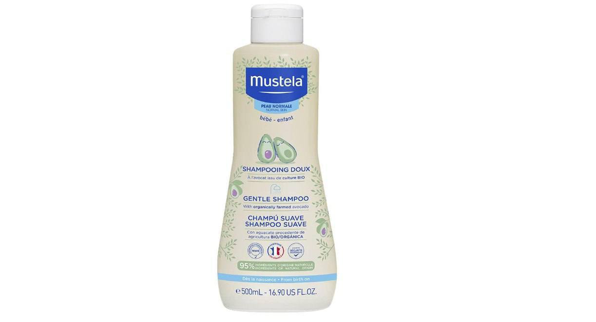 🫧Mustela Shampoo Suave Infantil 500ml - Shampoo para Bebê e Criança - Hipoalergênico