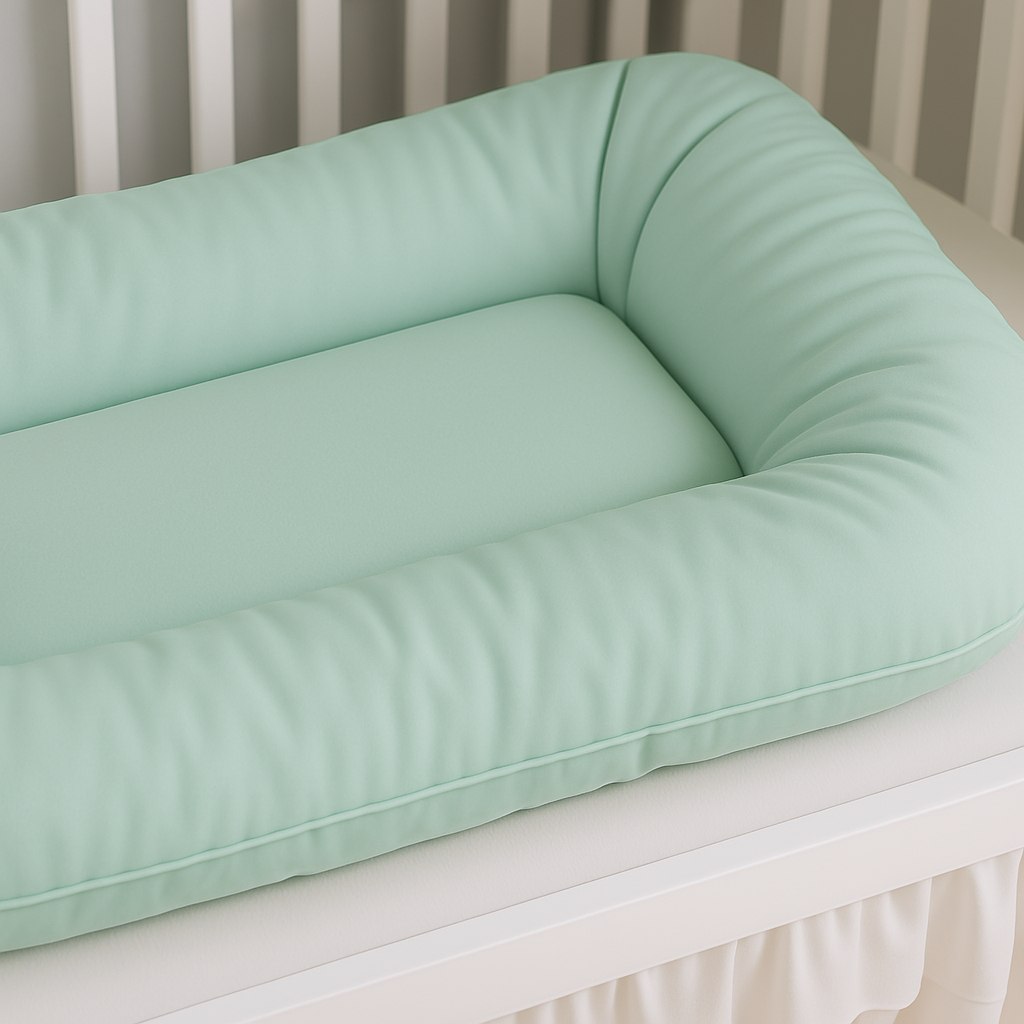 🛍️ Ninho Redutor de Berço Recém Nascido Casulinho Menino e Menina Sensorial 100% Algodão