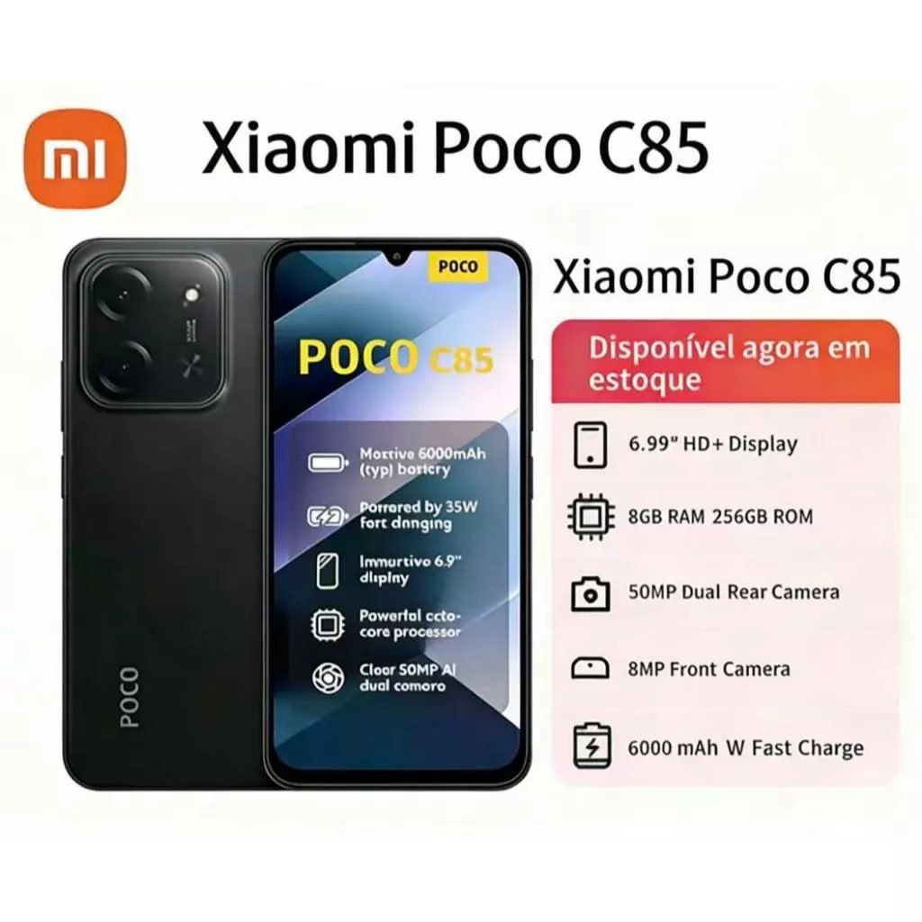 📱Xiaomi POCO C85 256GB