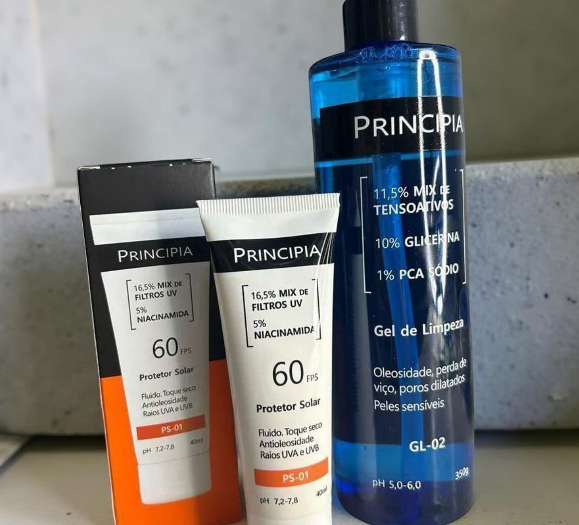 🫧 PRINCIPIA KIT GEL DE LIMPEZA GL-02 + TOPZERA PRA RESOLVER