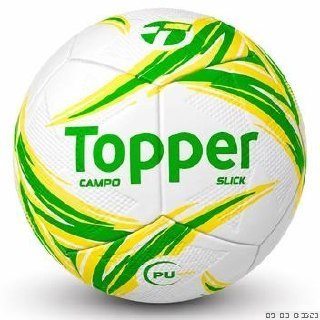 🛍️ Bola Campo Topper Slick Original Tecnologia Tech fusion