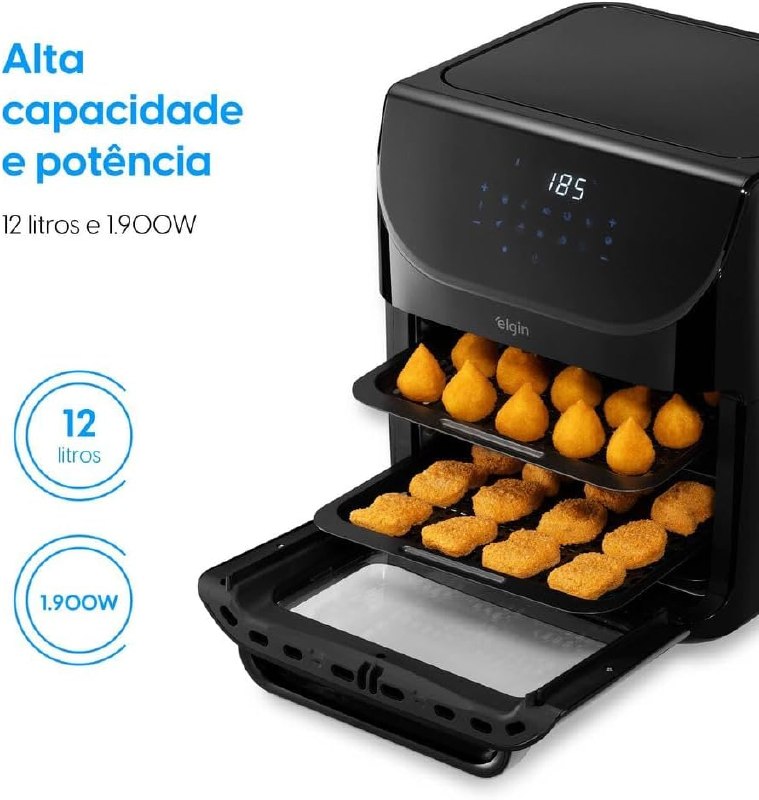 🫧 FRITADEIRA QUE CABE MEIA FAMÍLIA