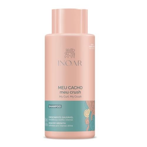 🛍️ Inoar, Meu Cacho Meu Crush, Shampoo, Limpeza Suave, Hidratação e Definição para Todos