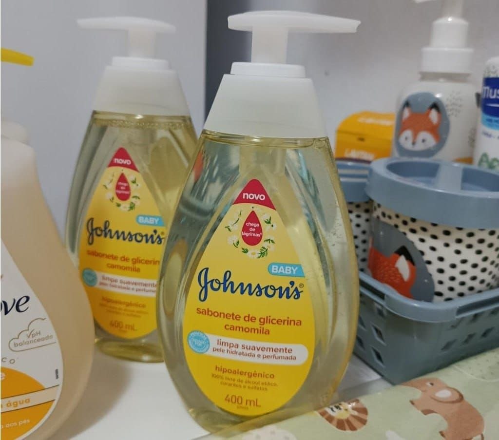 Sabonete Líquido Glicerina Camomila Johnson's Baby 400ml