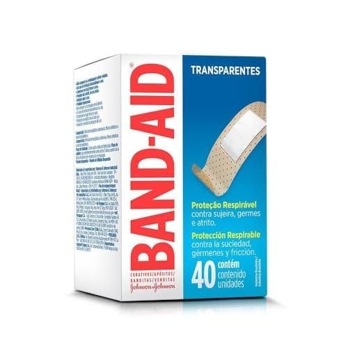 🛍️ Band-Aid Curativos Adesivos Regular 40 Unidades