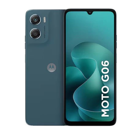 📱Smartphone Moto g06 4G Tela 6,9 128GB Câmera 50MP Azul Marinho Motorola