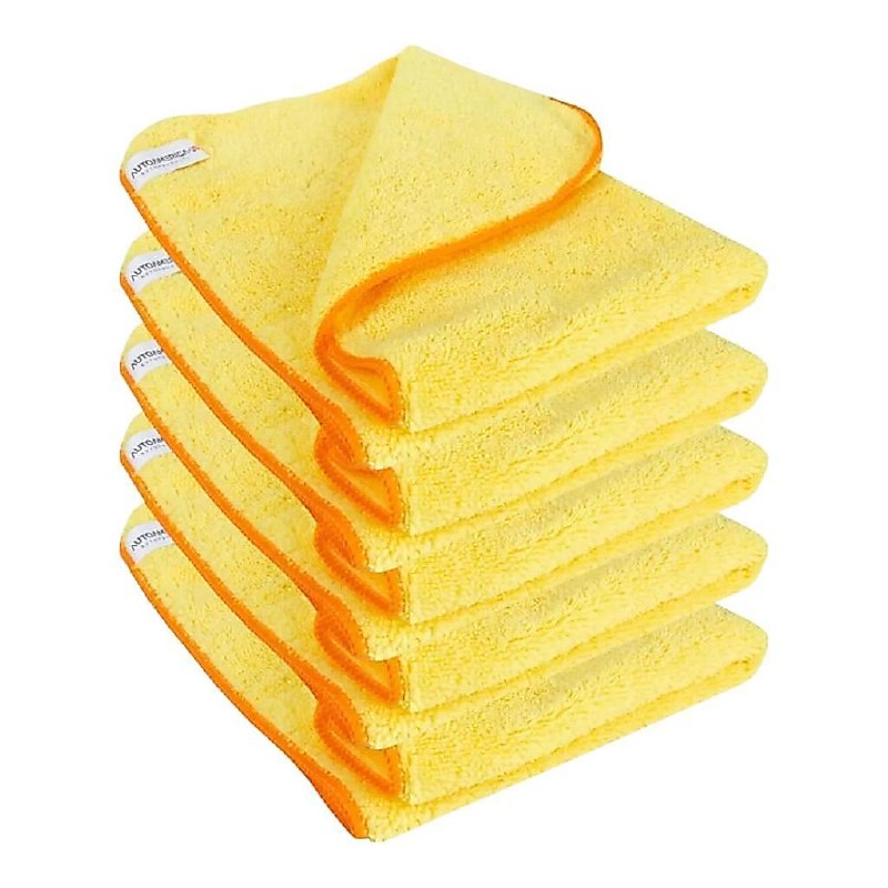 🔥 SUPER KIT 5 PANOS DE MICROFIBRA AUTOAMERICA 40x60 🧽🚗