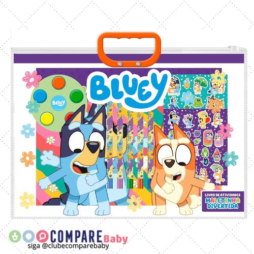 😍 Bluey Maletinha Divertida