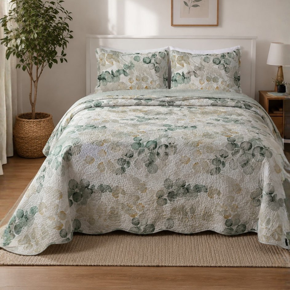 COM ESSA COLCHA, A CAMA VAI PARECER UM HOTEL 5 ESTRELAS! 🛏️