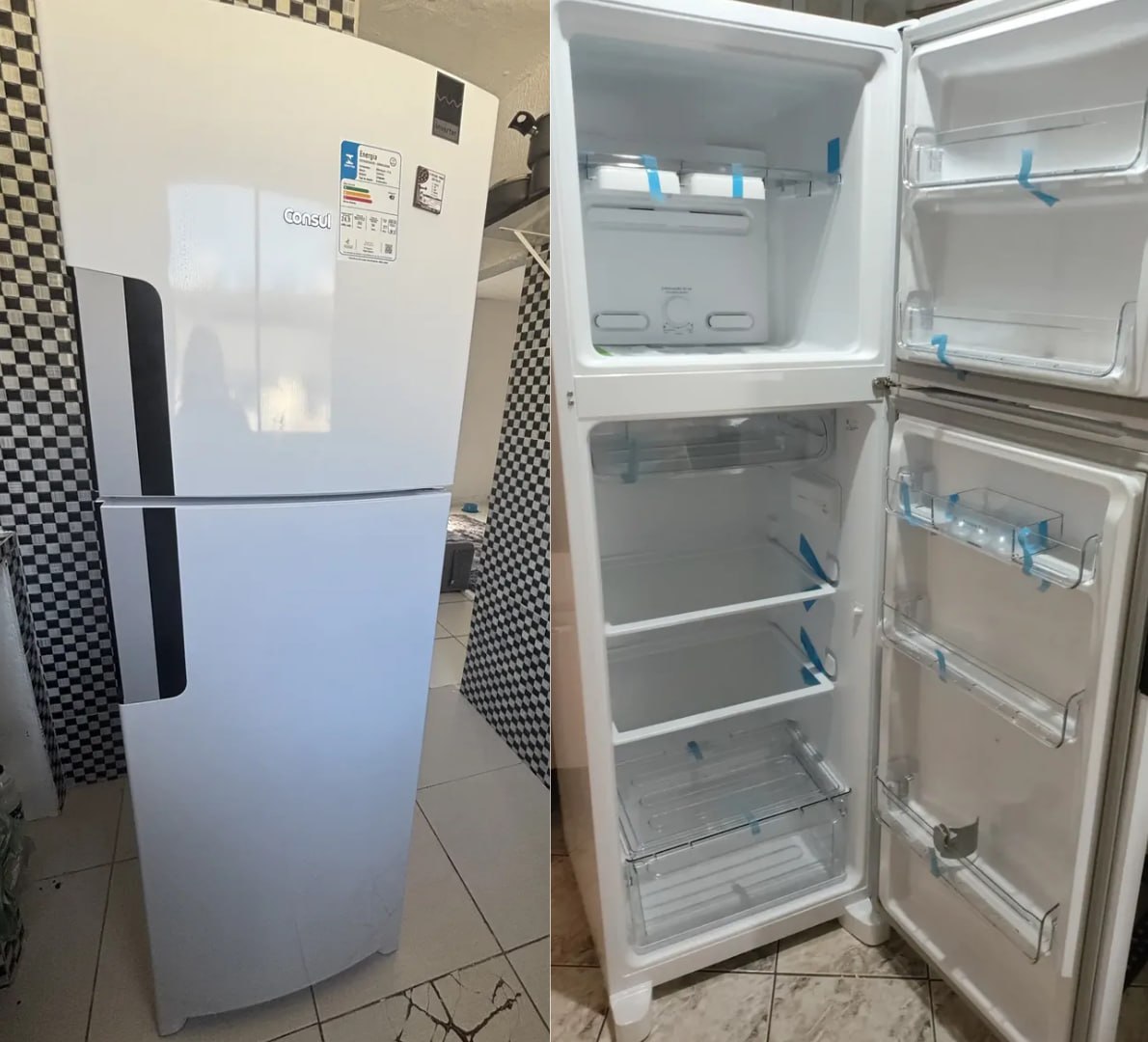 GELADEIRA GRANDE PRA GUARDAR OS GELOS DA RESSACA, MANO! 🧊