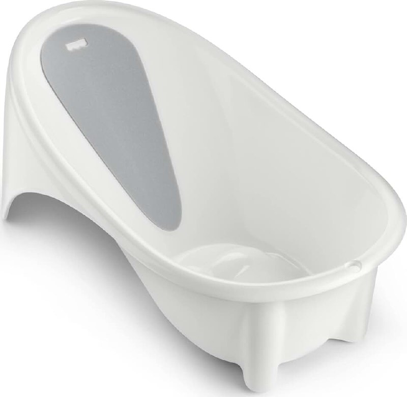 🛍️ Fisher-Price Baby Banheira de Bebê, Branco, HDB52