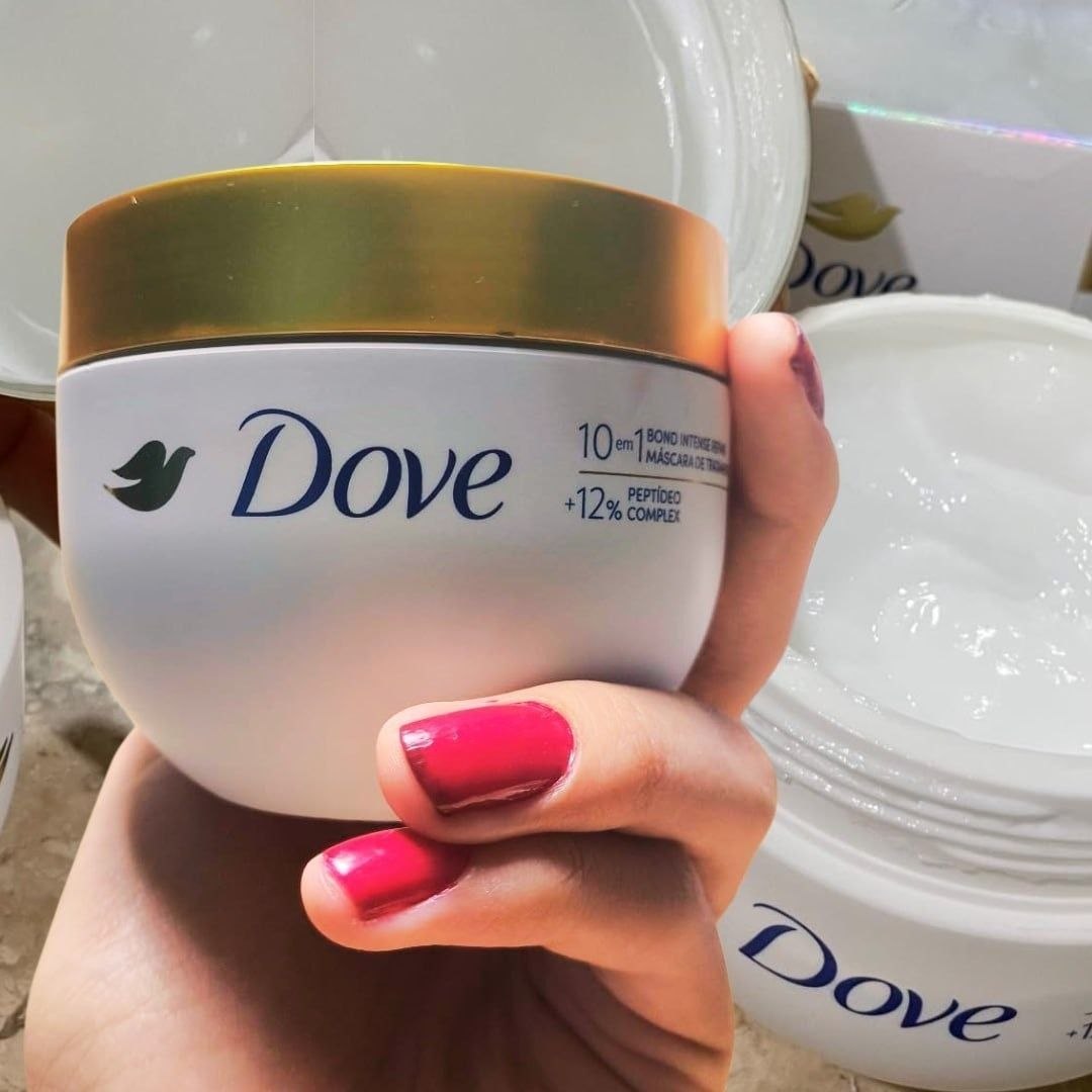 😱 EXCLUSIVO PARA ASSINANTES PRIME  Dove Máscara Capilar 10 em 1 Bond Repair + Peptídeo 25