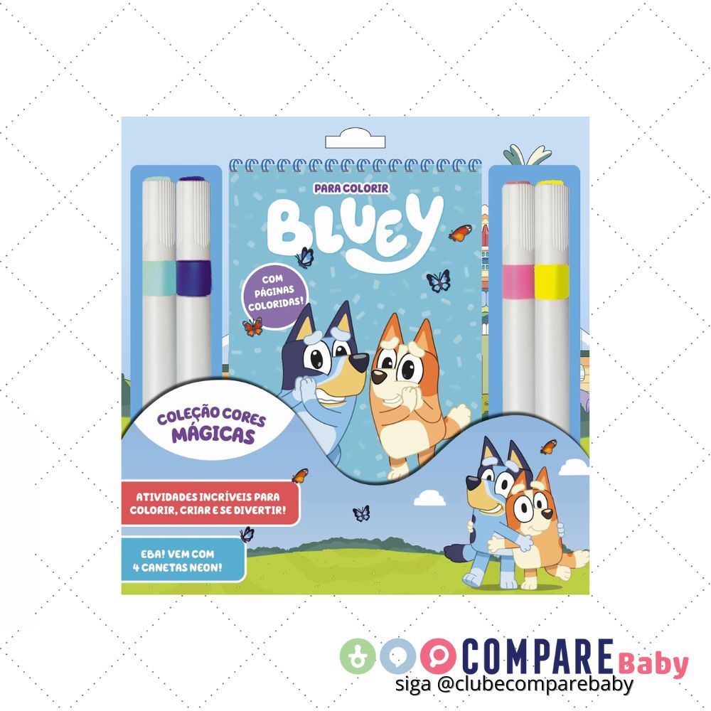 😍 Coleção Cores Mágicas - Bluey