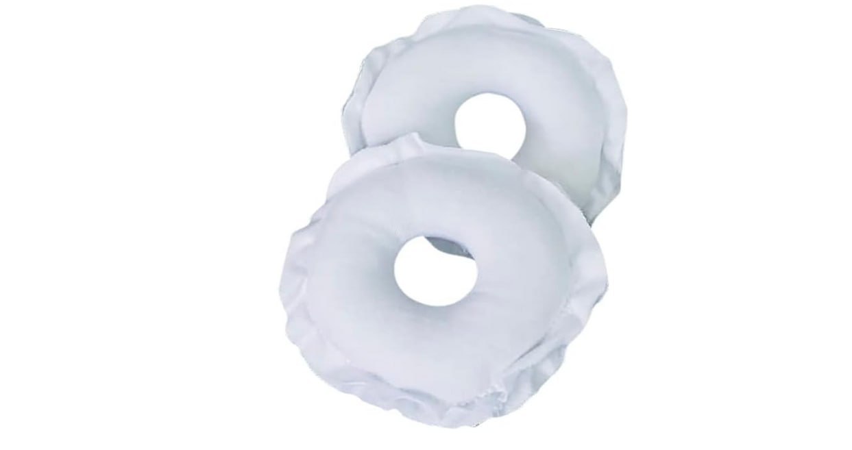 🫧  KaBaby Conjunto De 2 Rosquinhas P/Seios Branco