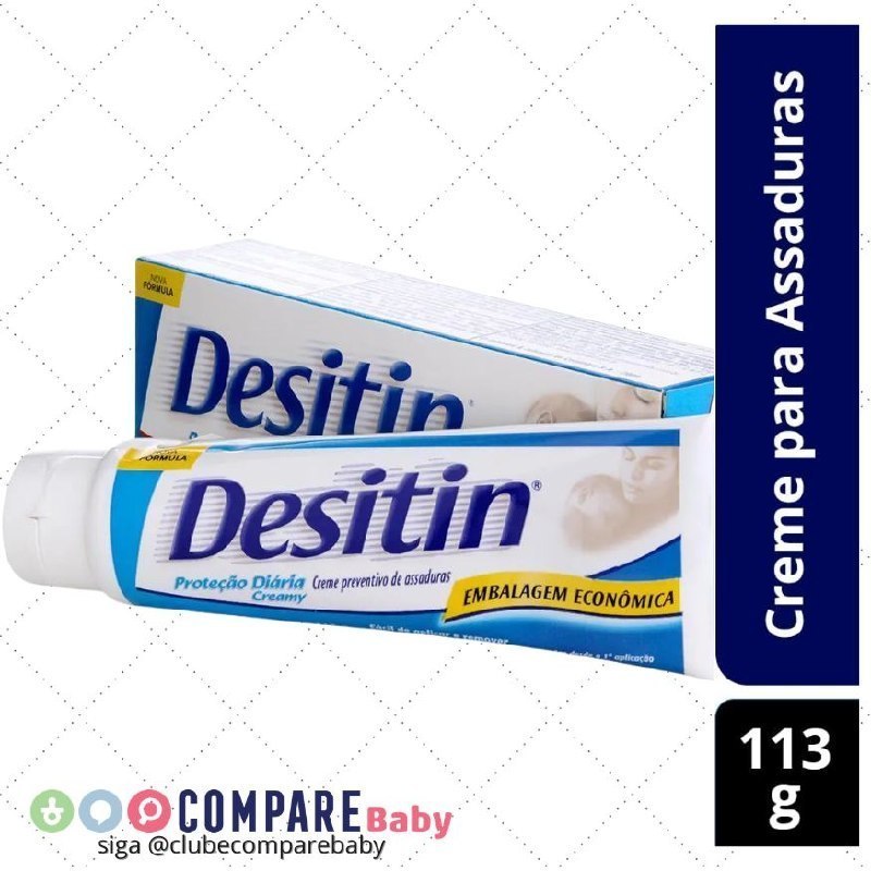 😍 Desitin Proteção Diária Creamy Creme Preventivo De Assaduras Creamy,113g