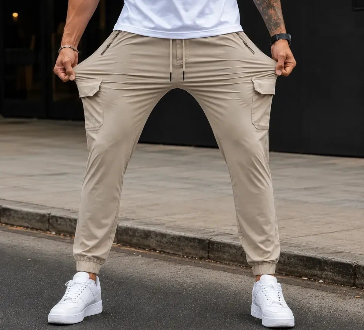 COM ESSA CALÇA, ATÉ CORRER ATRÁS DO ÔNIBUS É ESTILO! 🏃‍♂️