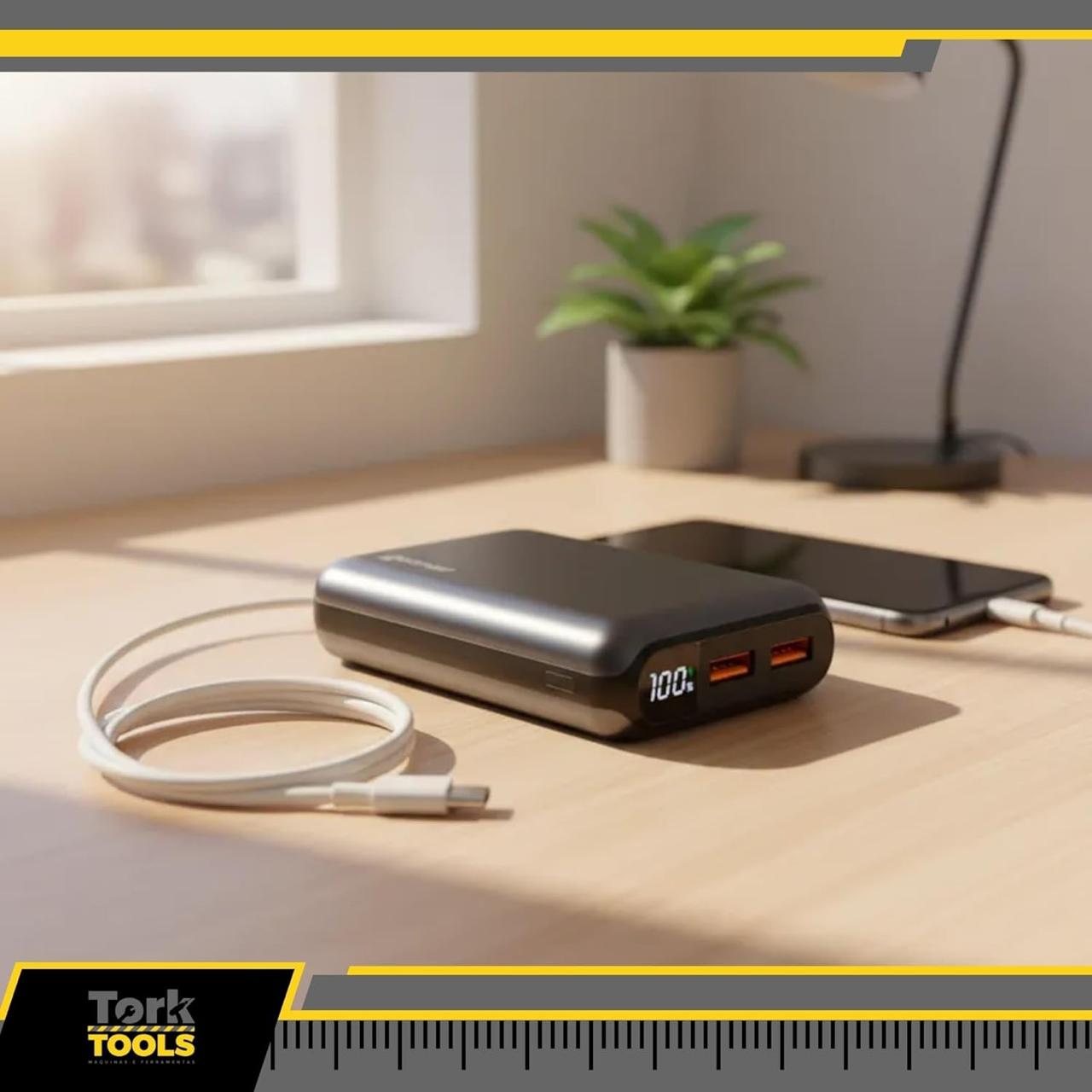 🔋 20000MAH PRA NÃO PEDIR CARREGADOR EMPRESTADO