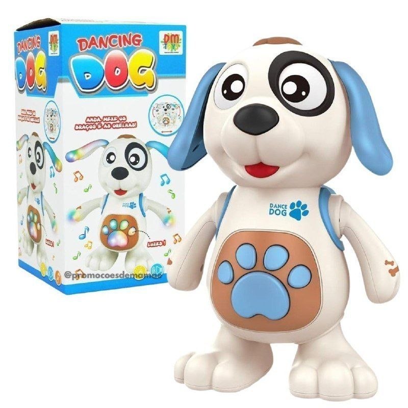 Brinquedo Interativo Musical Dancing Dog - DM Toys