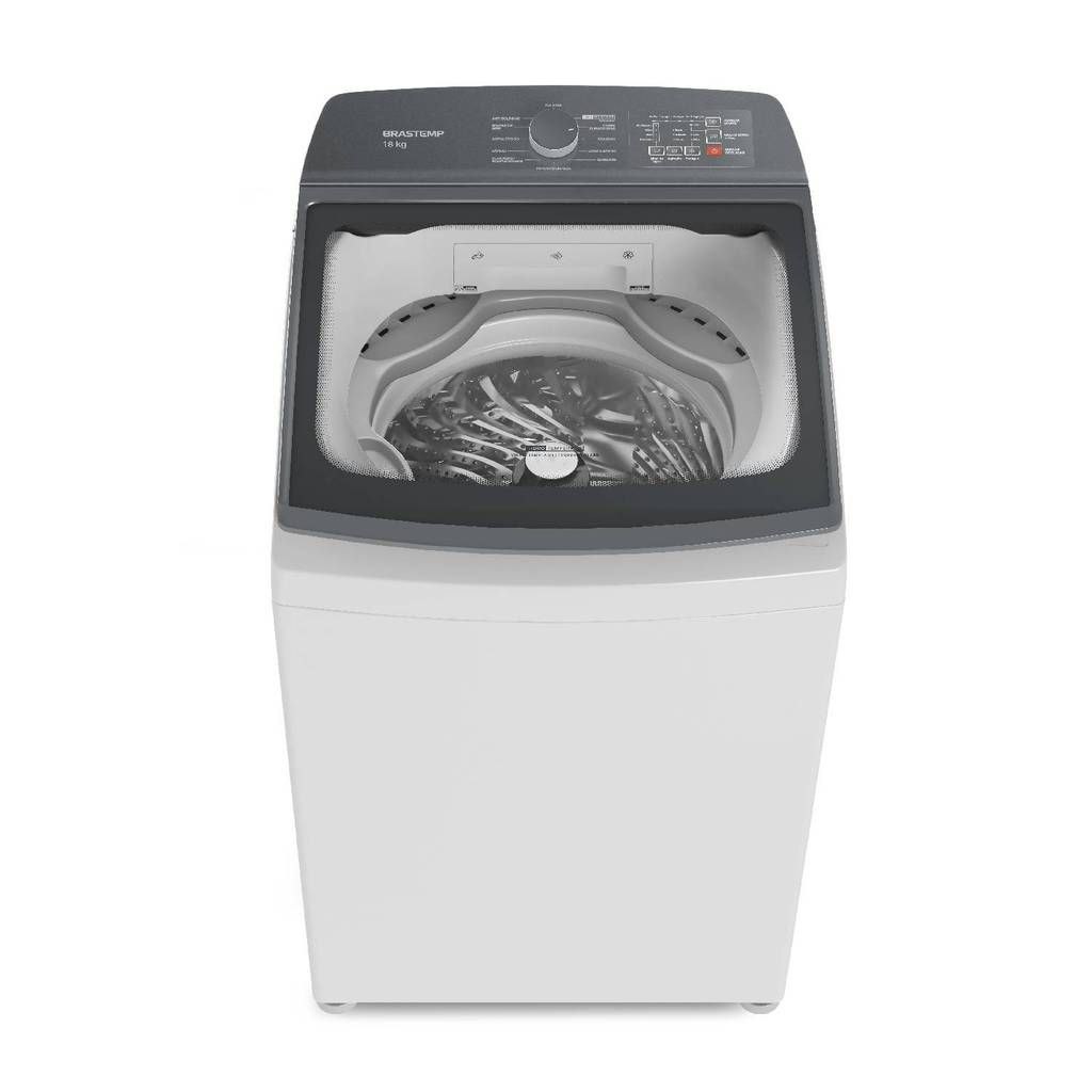 - Máquina de Lavar Brastemp 18Kg Branca com Ciclo Tira Manchas Advanced e Ciclo Antibolinh