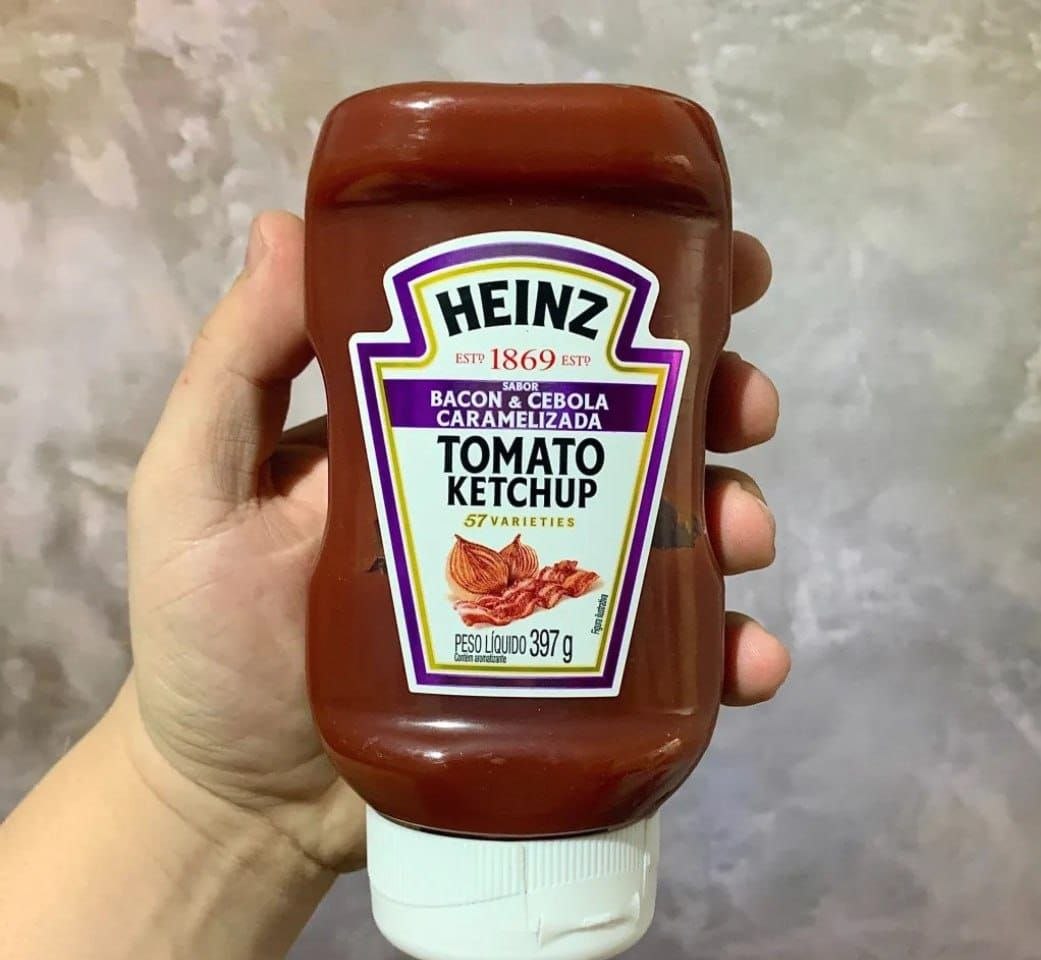 Ketchup Heinz Bacon & Cebola Caramelizada 397g