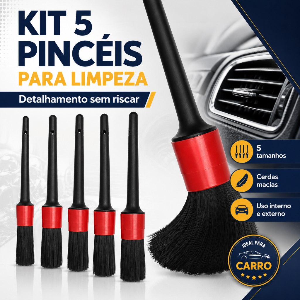 🔥 DESCONTÃO no Pincel De Detalhamento e Limpeza Profissional BC! 🧼🚿